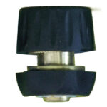 RACOR PORTAMANGUERAS LATON GOMA 15 MM ABIERTO