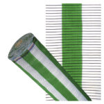 MALLA SOMBREO VERDE-BLANCA 4X100 MTRS