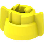 TUERCA BAYONETA MULTI CAP AMARILLO