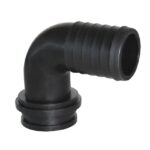 RACOR PORTAMANGUERAS CURVO 90º TUERCA 2"x32MM.