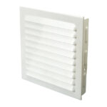 REJILLA EMPOTRABLE ALUMINIO BLANCA