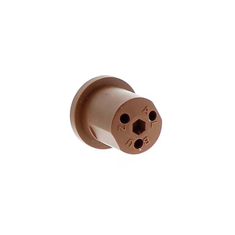 459-3634-boquilla-exa-3-chorros-marron BOQUILLA EXA 3 CHORROS MARRON - Imagen 1