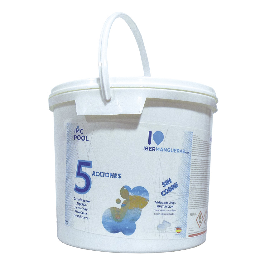 601-114-pastilla-cloro-sin-sulfato-de-cobre-5kg PASTILLA CLORO SIN SULFATO DE COBRE 5KG - Imagen 1