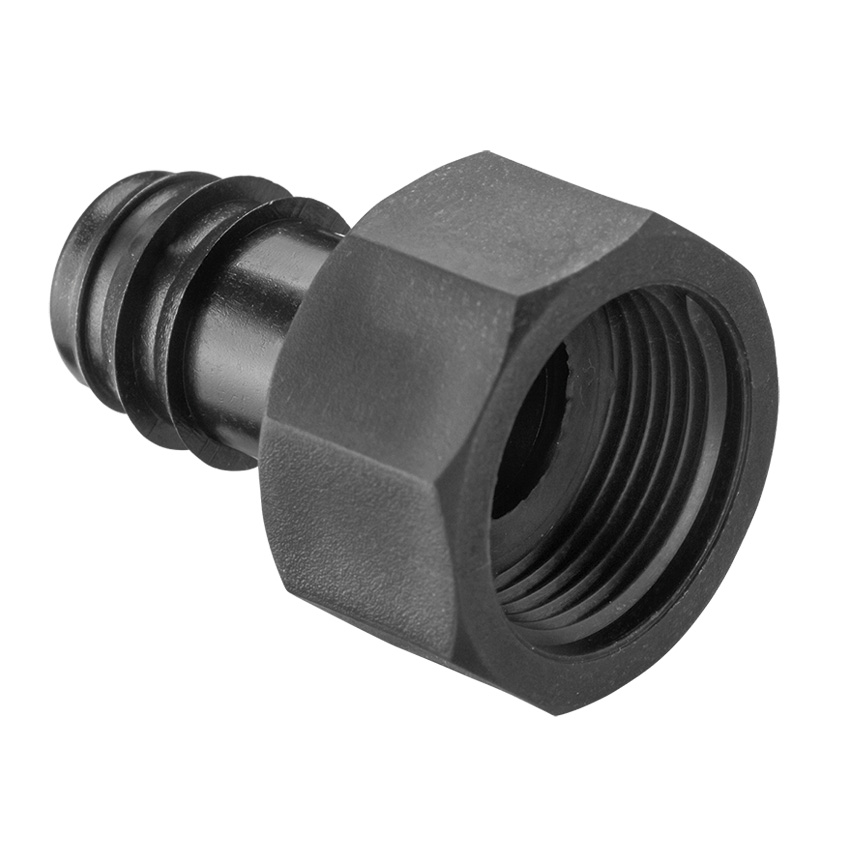 05 a UNION ROSCA H. ACETAL CON TUERCA LOCA 1/2" 16 - Imagen 1